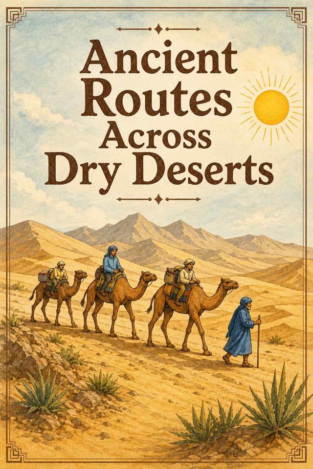 Front cover of Ancient Routes Across Dry Deserts by Kidlet