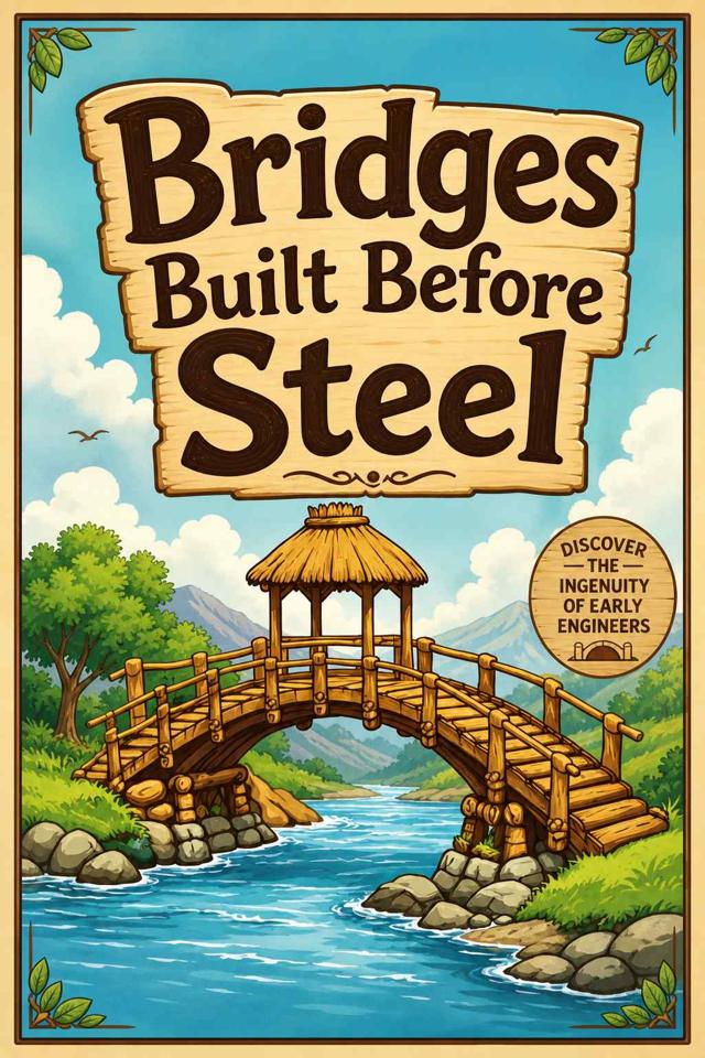 Front cover of Bridges Built Before Steel by Kidlet