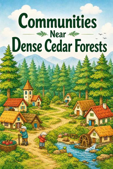 Cover of Communities Near Dense Cedar Forests