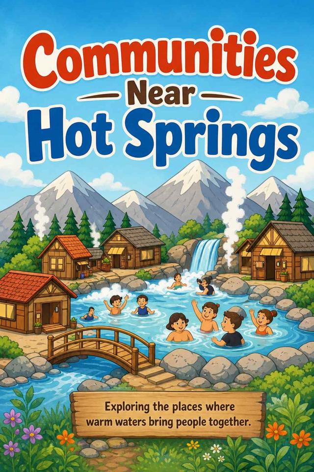 Front cover of Communities Near Hot Springs by Kidlet