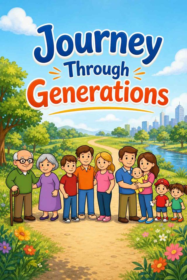 Front cover of Journey Through Generations by Kidlet