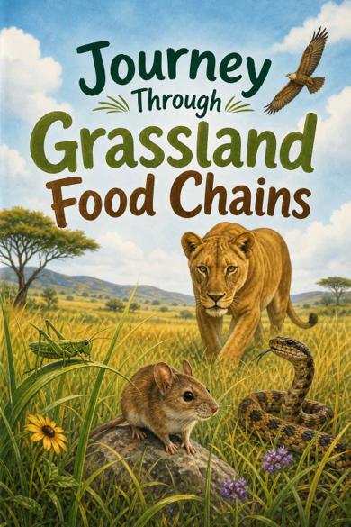 Cover of Journey Through Grassland Food Chains