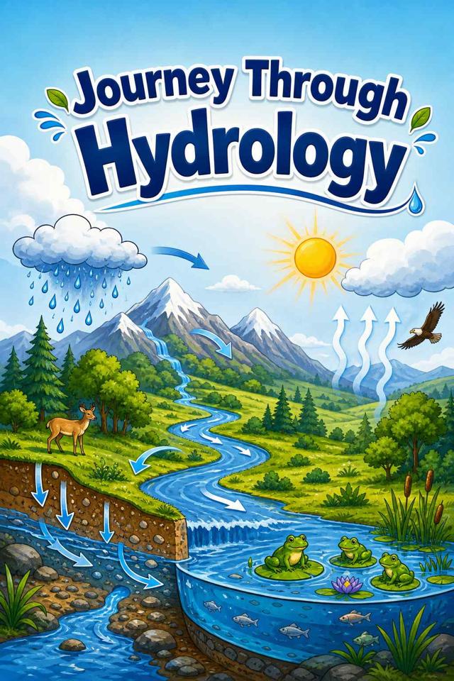 Front cover of Journey Through Hydrology by Kidlet