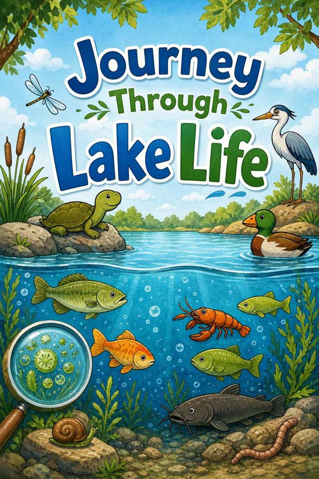 Front cover of Journey Through Lake Life by Kidlet