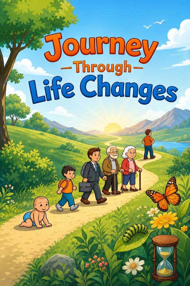 Front cover of Journey Through Life Changes by Kidlet
