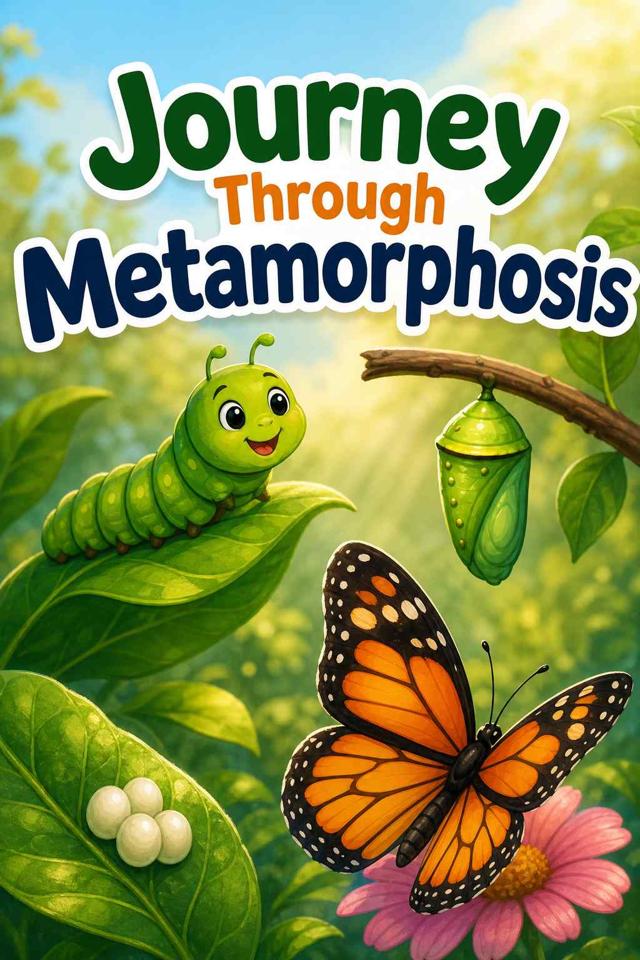 Front cover of Journey Through Metamorphosis by Kidlet