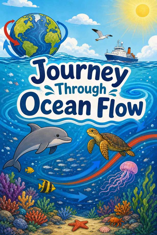 Front cover of Journey Through Ocean Flow by Kidlet