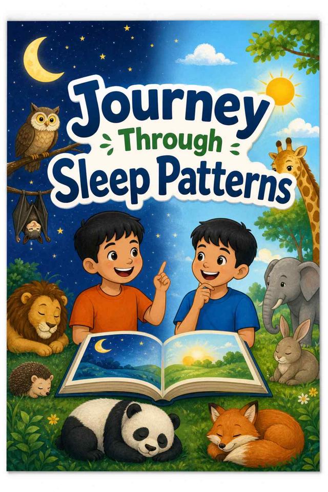 Front cover of Journey Through Sleep Patterns by Kidlet