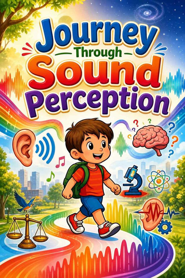 Front cover of Journey Through Sound Perception by Kidlet