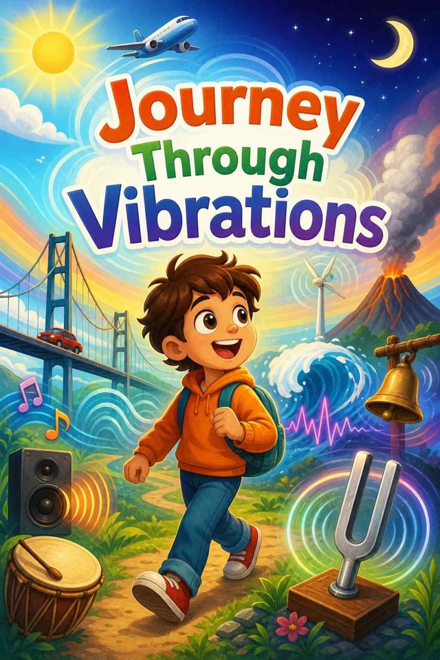 Front cover of Journey Through Vibrations by Kidlet