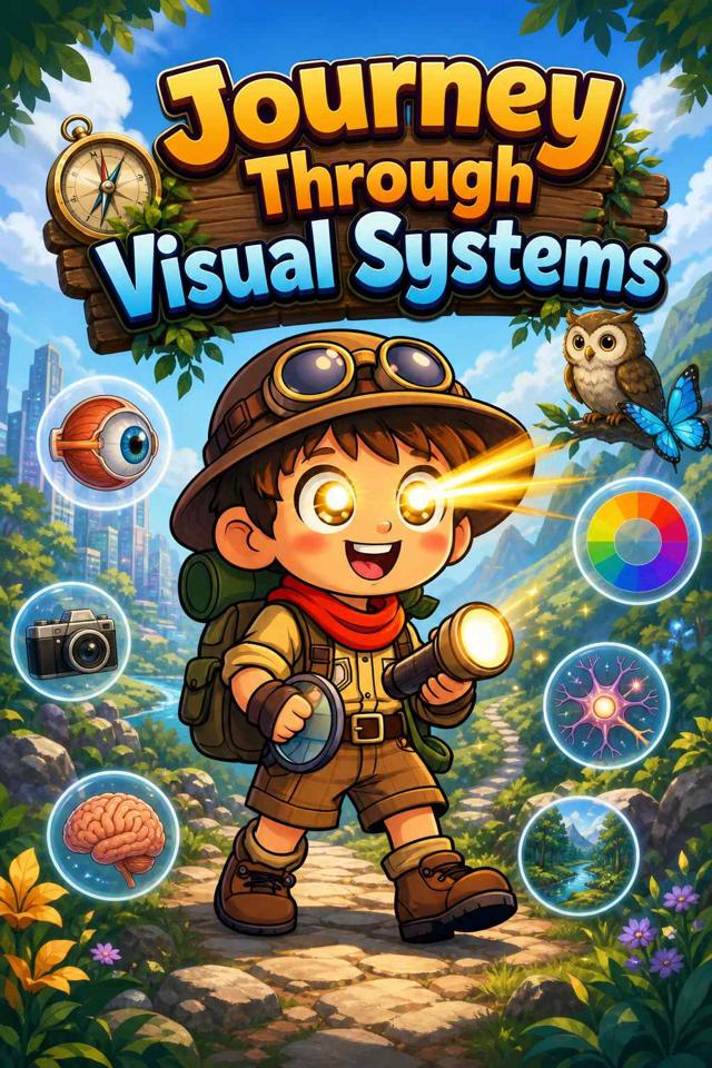 Front cover of Journey Through Visual Systems by Kidlet