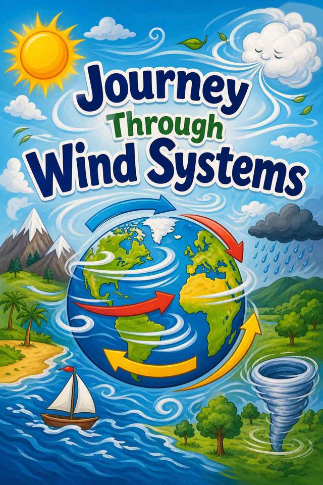 Front cover of Journey Through Wind Systems by Kidlet