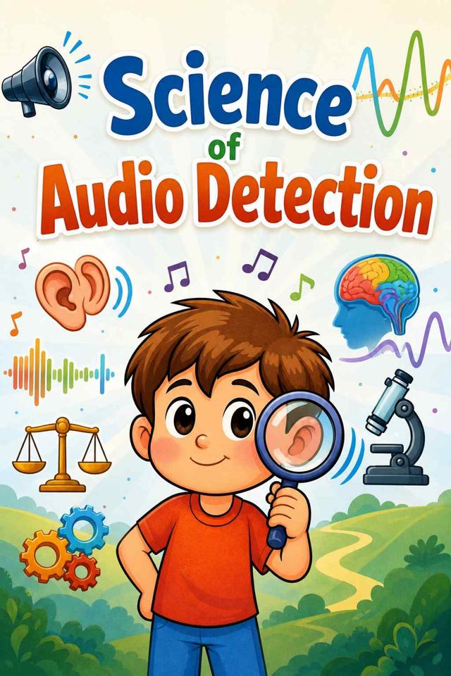 Front cover of Science of Audio Detection by Kidlet