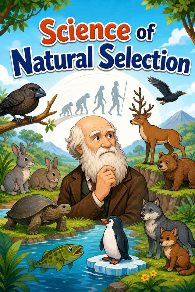 Front cover of Science of Natural Selection by Kidlet