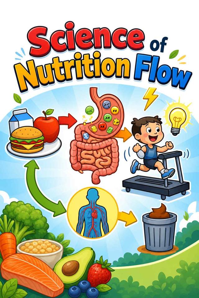 Front cover of Science of Nutrition Flow by Kidlet
