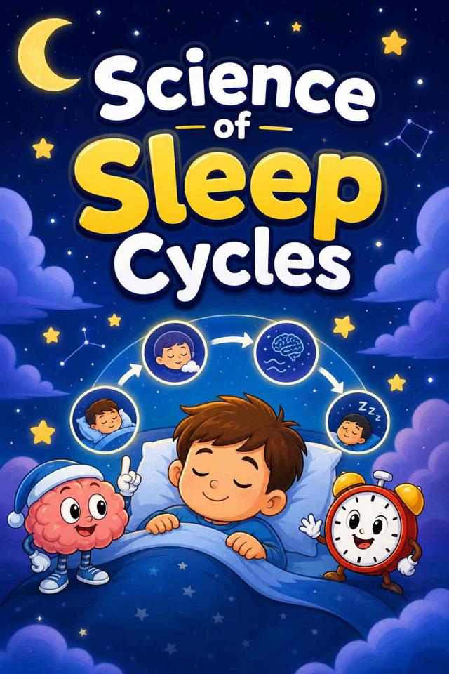 Front cover of Science of Sleep Cycles by Kidlet