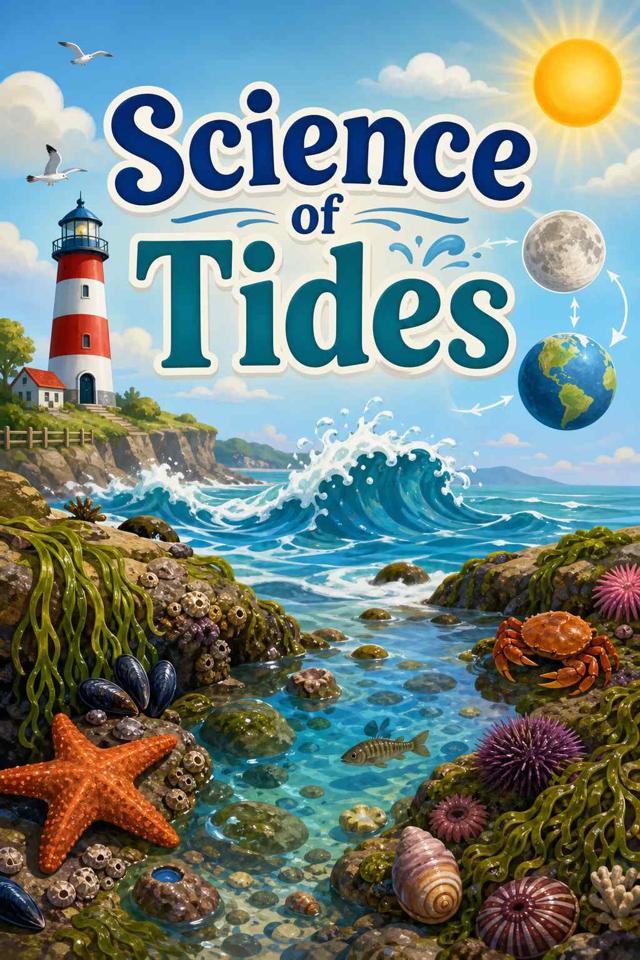 Front cover of Science of Tides by Kidlet