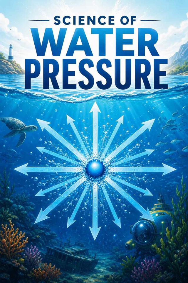 Front cover of Science of Water Pressure by Kidlet