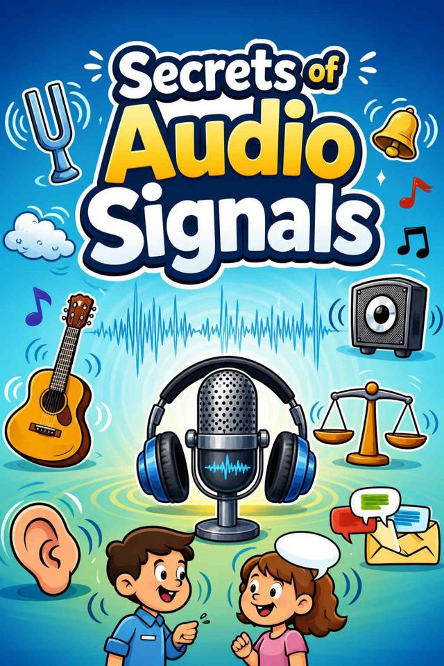 Front cover of Secrets of Audio Signals by Kidlet
