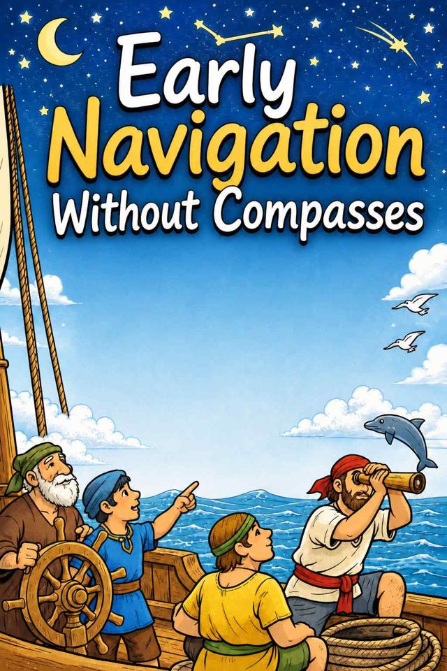 Front cover of Early Navigation Without Compasses by Kidlet