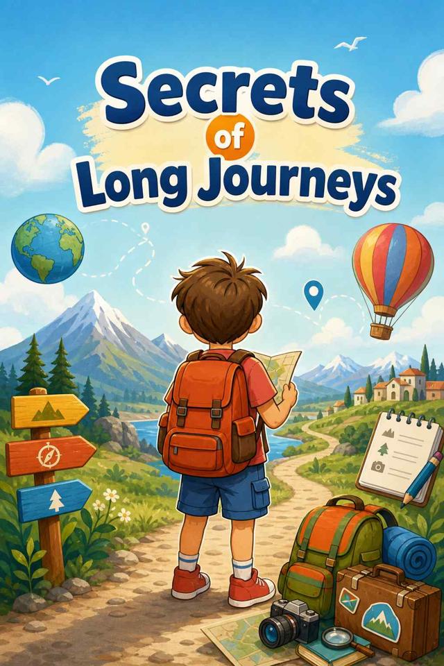 Front cover of Secrets of Long Journeys by Kidlet