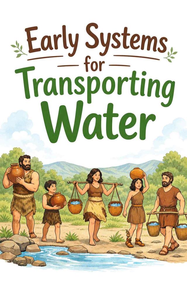 Front cover of Early Systems for Transporting Water by Kidlet