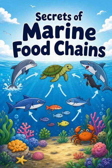Cover of Secrets of Marine Food Chains