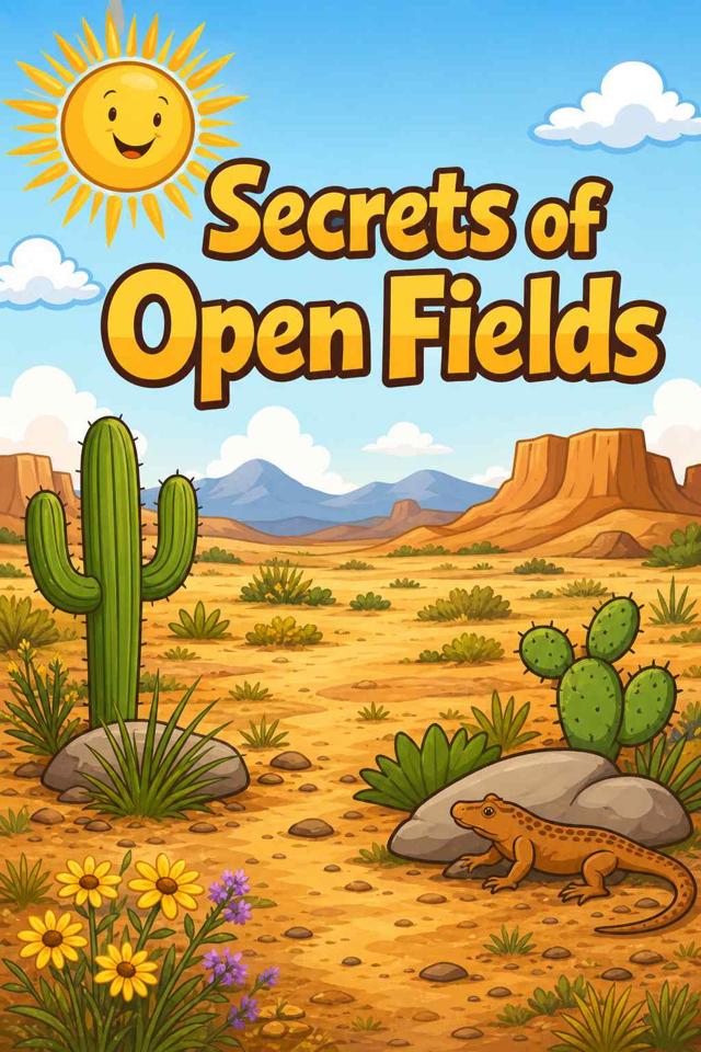 Front cover of Secrets of Open Fields by Kidlet