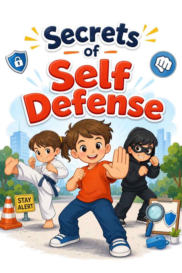 Front cover of Secrets of Self Defense by Kidlet