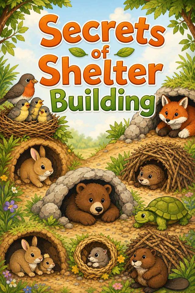 Front cover of Secrets of Shelter Building by Kidlet