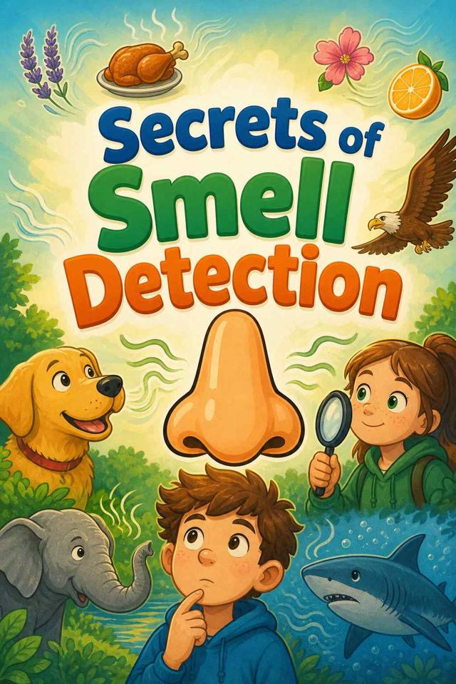 Front cover of Secrets of Smell Detection by Kidlet