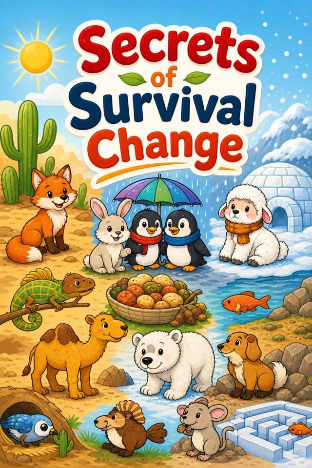 Front cover of Secrets of Survival Change by Kidlet