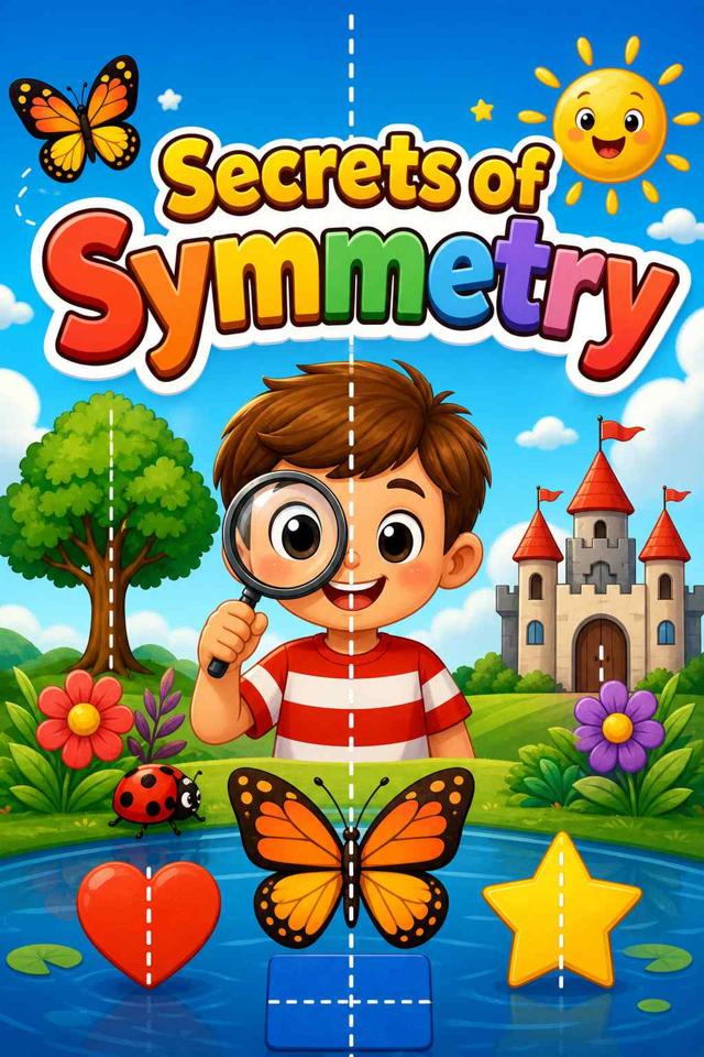 Front cover of Secrets of Symmetry by Kidlet
