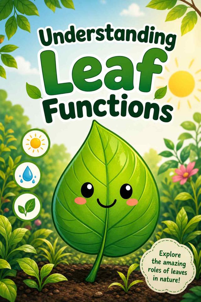 Front cover of Understanding Leaf Functions by Kidlet