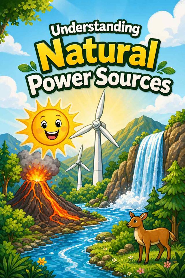 Front cover of Understanding Natural Power Sources by Kidlet