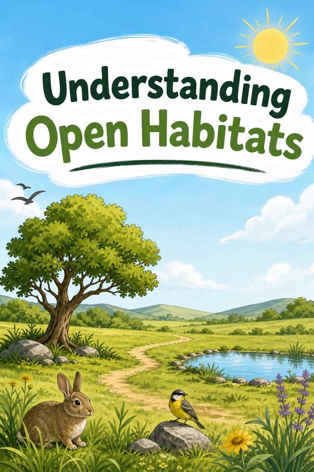 Front cover of Understanding Open Habitats by Kidlet