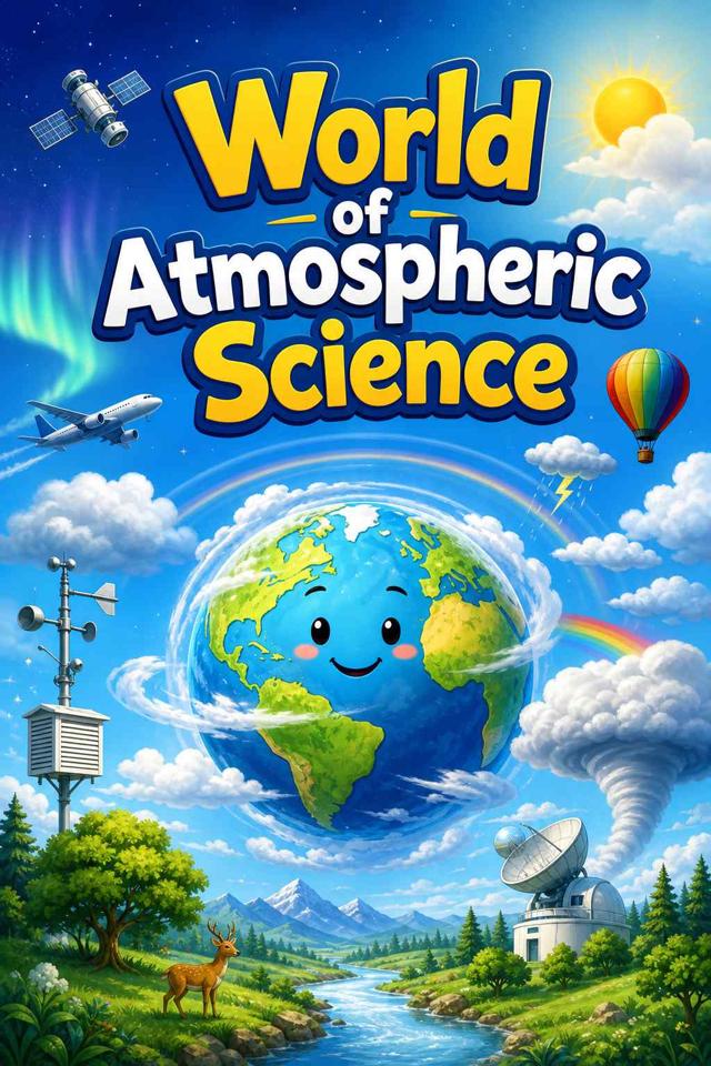 Front cover of World of Atmospheric Science by Kidlet