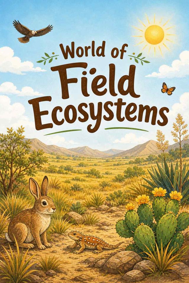 Front cover of World of Field Ecosystems by Kidlet