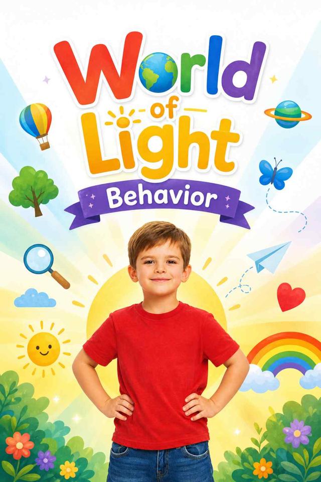 Front cover of World of Light Behavior by Kidlet