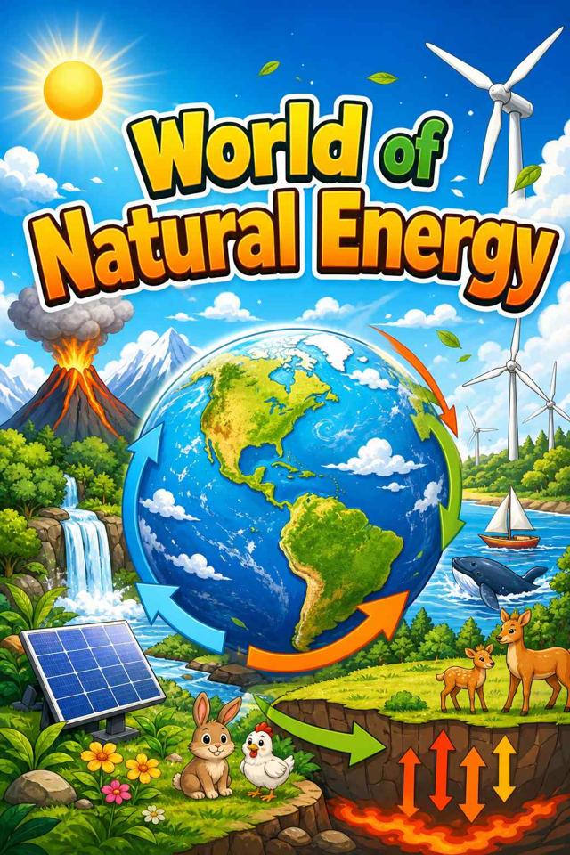 Front cover of World of Natural Energy by Kidlet