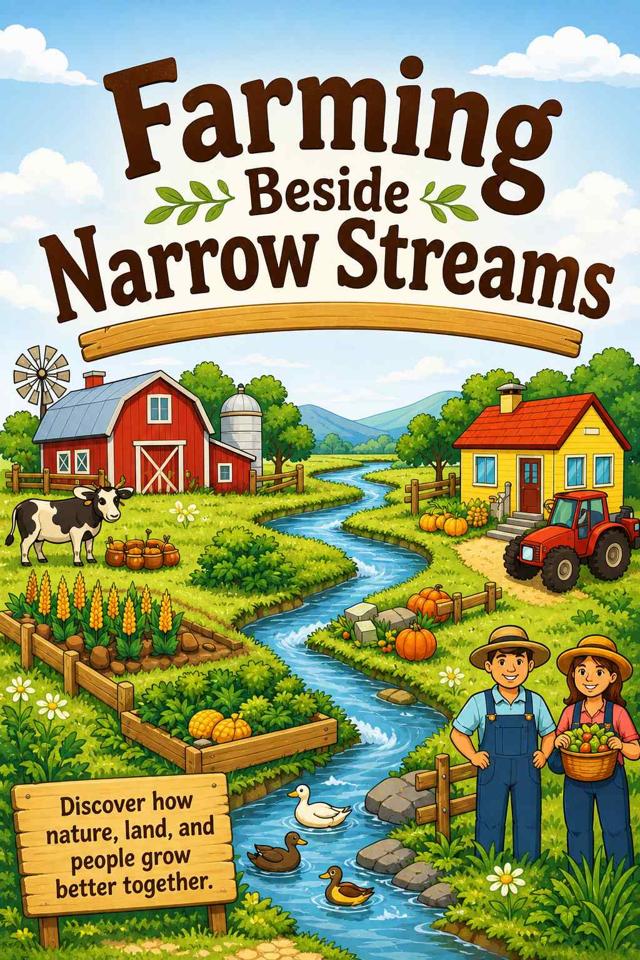 Front cover of Farming Beside Narrow Streams by Kidlet