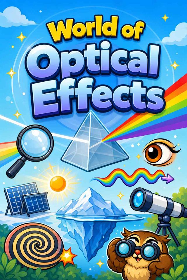 Front cover of World of Optical Effects by Kidlet