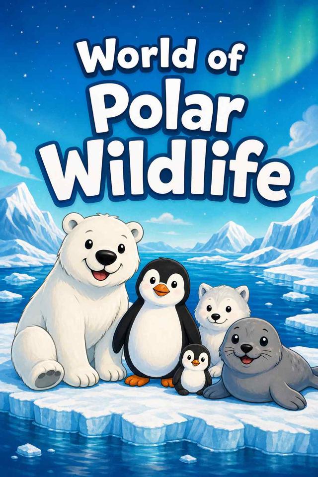 Front cover of World of Polar Wildlife by Kidlet