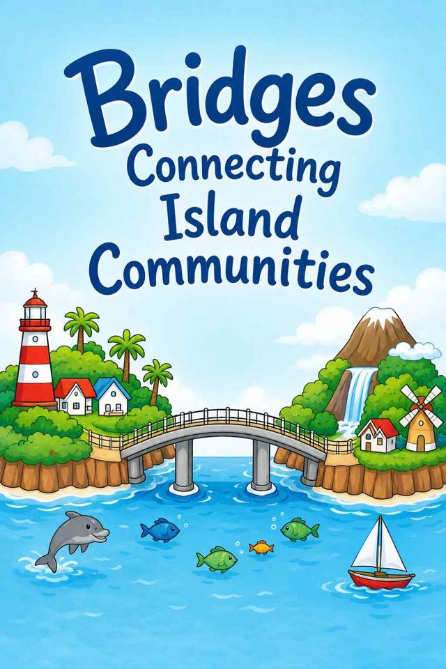 Front cover of Bridges Connecting Island Communities by Kidlet
