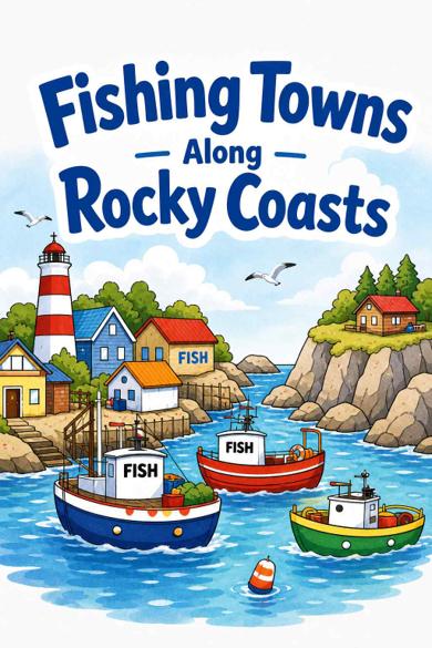 Cover of Fishing Towns Along Rocky Coasts