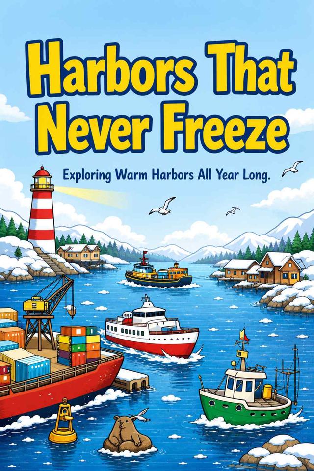 Front cover of Harbors That Never Freeze by Kidlet