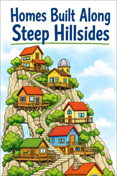 Cover of Homes Built Along Steep Hillsides