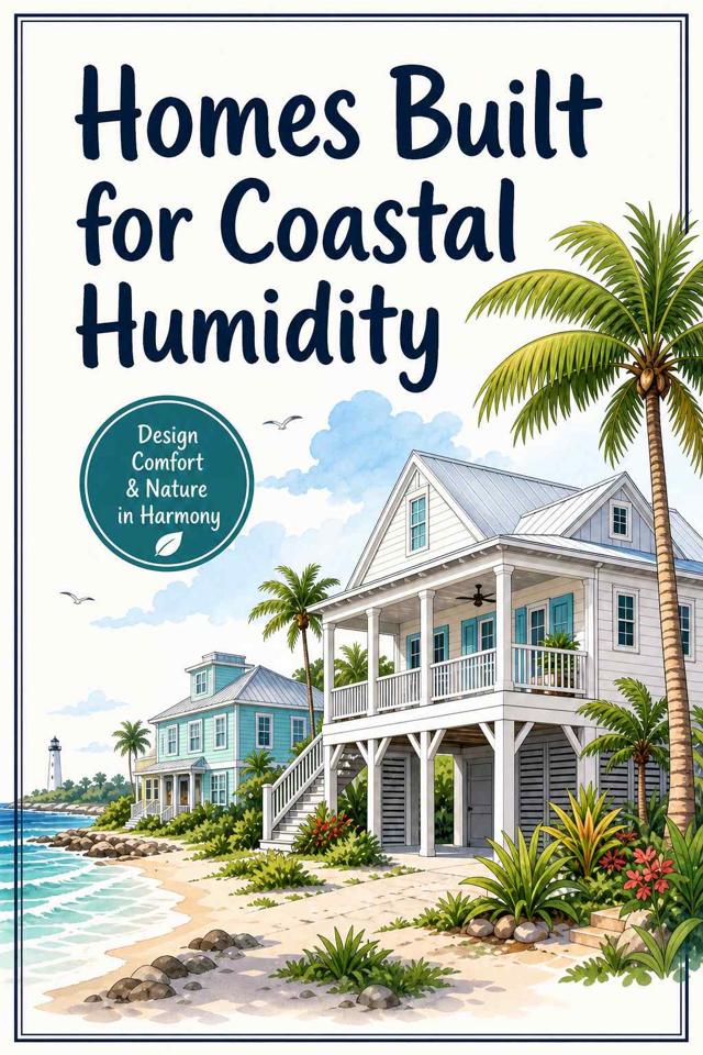 Front cover of Homes Built for Coastal Humidity by Kidlet