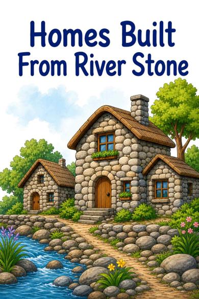 Cover of Homes Built From River Stone