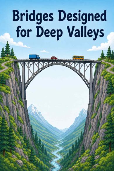 Cover of Bridges Designed for Deep Valleys